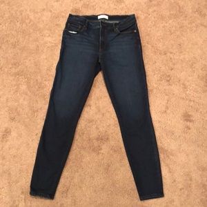 Loft. Jean legging. Size 6